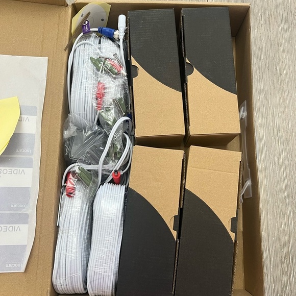 Loocam 4PK 1080p HD-TVI Security Cameras Outdoor, 100ft Day Night Vision - Picture 13 of 14